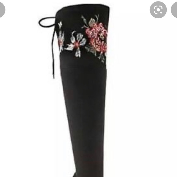 Zigi soho knee boot embroidered knee boots - Picture 9 of 9